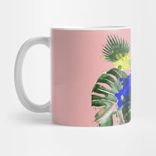 Parrot in jungle Mug